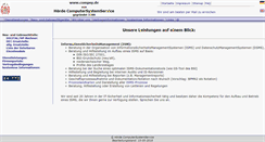 Desktop Screenshot of compsy.de